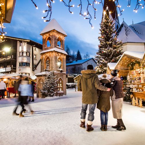 Romantischer Weihnachtsmarkt